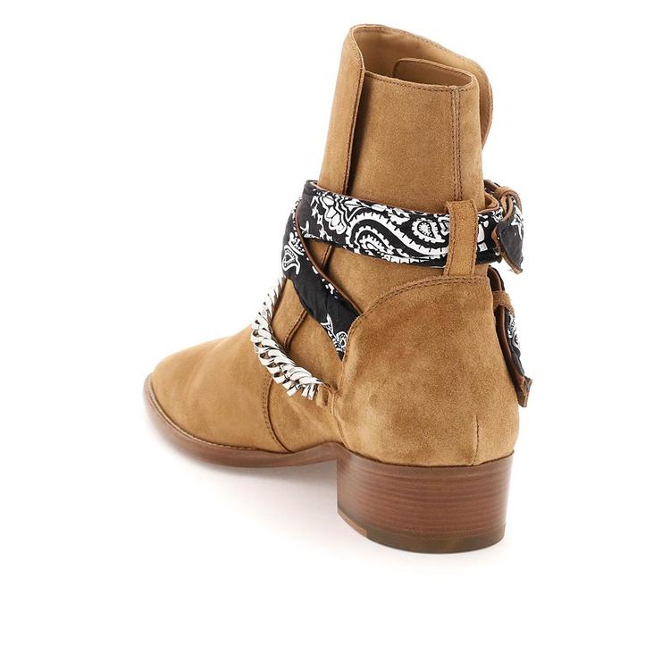 AMIRI(アミリ) Banadana Buakle Boots Size:44 Amiri Bandana