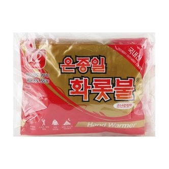 온종일화롯불 온종일 화롯불 손난로 핫팩 80g(5개입)