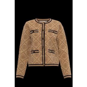 24SS 토리버치 가디건 157408 250CAMEL HEATHER