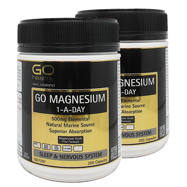 고헬씨 마그네슘 원어데이 Magnesium 500mg 200정 2개