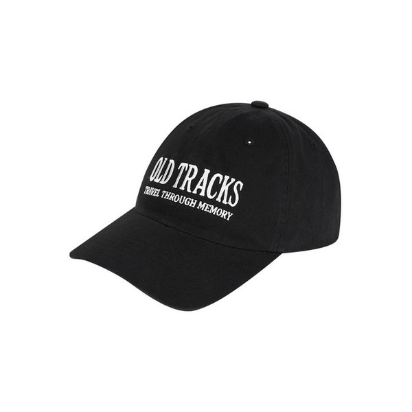 Old tracks 6panel cap (black)