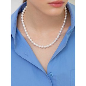 swarovski pearl classic necklace 8mm