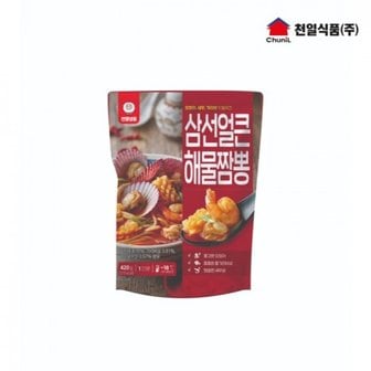  천일식품 삼선얼큰해물짬뽕 420g