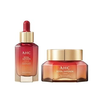 AHC 로얄 사포닌 앰플 30ml+크림 60ml_P356746137