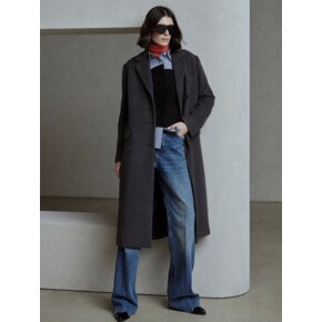 TAILORED SEMI DOUBLE LONG COAT