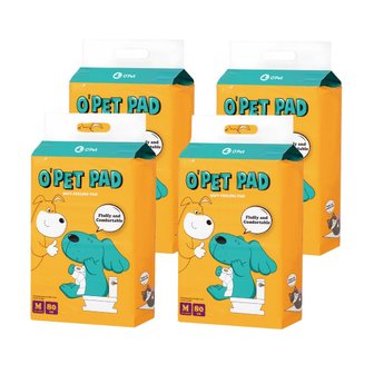 오펫 쏙쏙 강아지 패드 M (4개 세트)