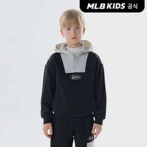 (공식)24FW 데일리 아웃도어 우븐배색 기모 후드 NY (Black) 7AHDR0146-50BKS