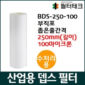 BDS(BDH)-250-100 수처리용 부직포 뎁스 필터 250mm 100um