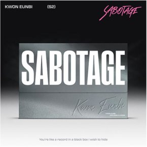 개봉앨범 포토카드 없음 권은비 (KWON EUN BI) - 2nd Single Album SABOTAGE