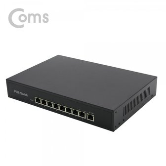 엠지솔루션 [IF414]  Coms POE 스위치허브(8Port), 10/100Mbps