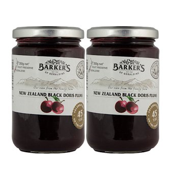  바커스 블랙 도리스 플럼 자두 잼 Barkers Black Doris Plum Jam 350g 2개