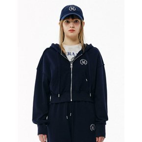 CIRCLE LOGO ZIP UP(Navy)