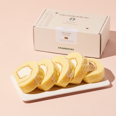 부드러운 카스텔라 롤케이크 380g(5개입)
