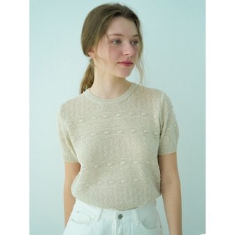 블레티 Summer Round  Point Half Knit (Linen)