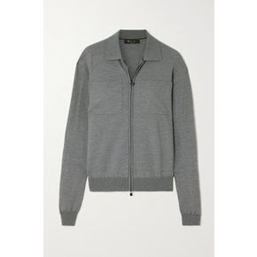 Valsesia Wool Bomber Jacket 그레이