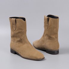 [문별,웬디 착용] Western Ankle Boots LC102_2cm