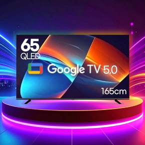 루컴즈 QLED 구글 5.0 스마트TV 65인치 스탠드직배송(자가설치) T6505KQLG