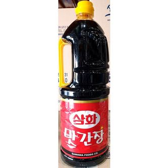 제이큐 맛간장 삼화 맛있는 간장 식당용 1.8L