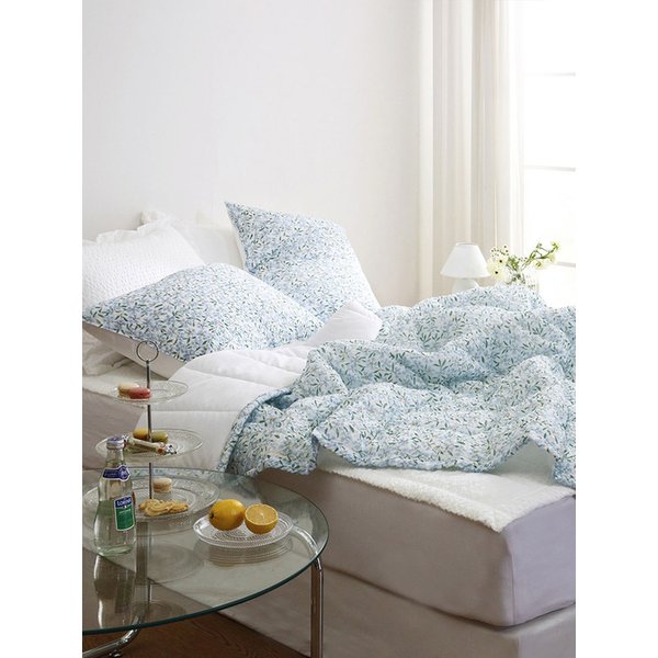 플랑 시어서커 60수 아사 간절기 여름 옥수수솜 차렵이불 SS/Q