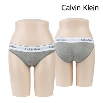 Calvin Klein 캘빈클라인 여자속옷 삼각 비키니 팬티 그레이 F3787-020