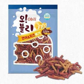 오블리 연어/치즈버거100g