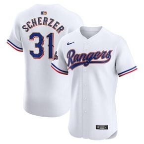 [해외] 1046467 나이키 MLB Max Scherzer 텍사스 레인저스 2024 골드 컬렉션 Elite 플레이어 저