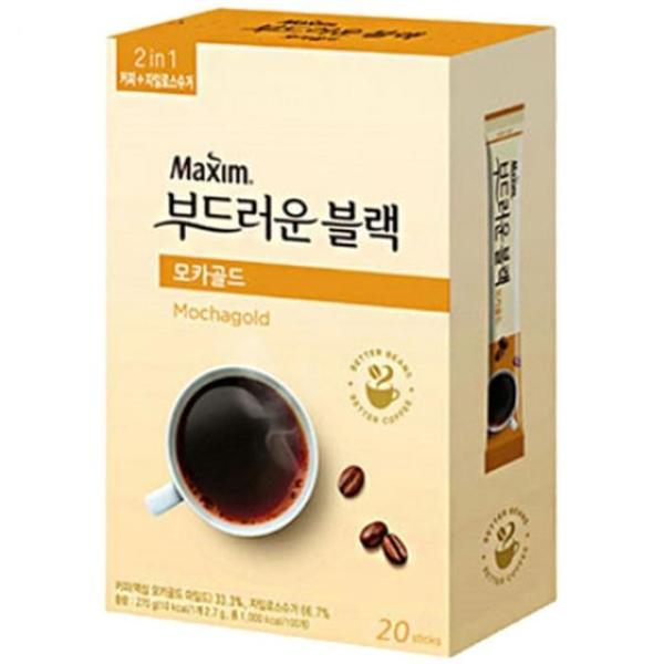 확대된 대표 맥심 모카골드 부드러운 블랙 20T(1)