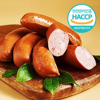 웰굿 HACCP 독일 정통레시피 브렉퍼스트 소시지 3팩 450g