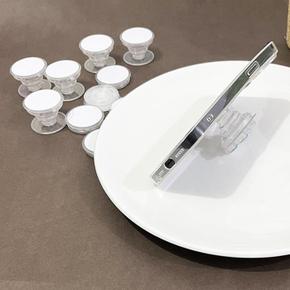 휴대폰 핸드폰 톡홀더 핑거링 핸드그립 투명 (S29536539)