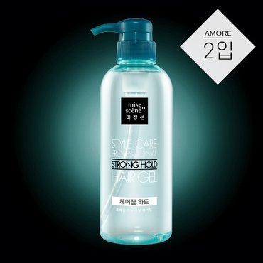 미쟝센 스타일 스트롱 헤어젤(하드) 500ML 2입