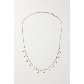 14-karat Rose Gold Diamond Necklace 로즈 골드