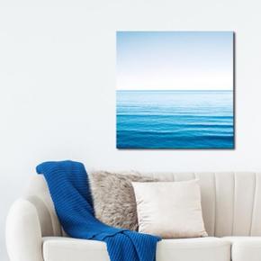 아트박스/우아한 달팽이 카페인테리어 풍경 캔버스액자 푸른바다 35x35cm