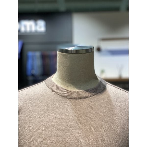 [시흥점] S/S  베이직 연분홍 라운드 니트 (RPEMKT01A)