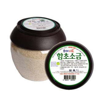  6형제소금밭 맛핌 육형제 신안 천일염 함초소금 1.8kg 1개