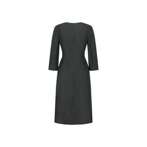 아모멘토 26FW Silk Taffeta Dress (2 Colors)