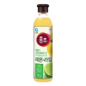 청정원 홍초 레몬 & 라임 900ml