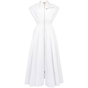 [알렉산더 맥퀸] Womens Dress 780568QAABC9000 Optical white