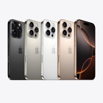 APPLE 애플 아이폰 16 Pro 프로 128GB/256GB/512GB/1TB iPhone 티타늄 무음 카메라 관부가세포함