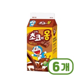 남양 초코에몽 팩우유 250ml x 6개