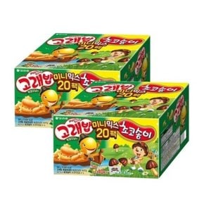 고래송이미니 과자 20P 560g X2개