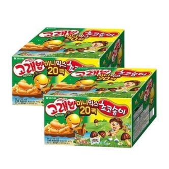 텐바이텐 고래송이미니 과자 20P 560g X2개