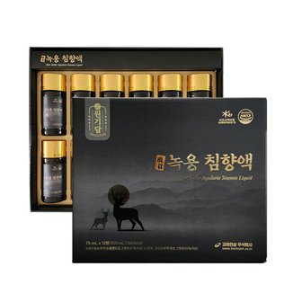 고려인삼주식회사 녹용침향액 75ml 12병