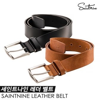  세인트나인 레더(Leather) 골프벨트 [2COLORS][남성용]