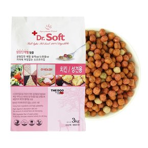 [CJ 단독]  닥터소프트 성견 사료 7.2kg + 덴티아 치약 제공
