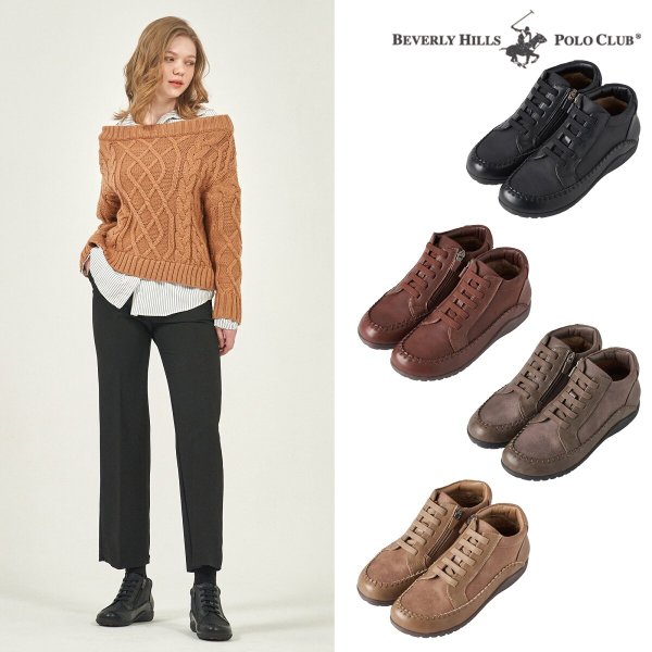 [클리어런스 시즌 초특가] 따뜻하고 편안한 앵클 퍼슈즈/퍼스니커즈/퍼운동화