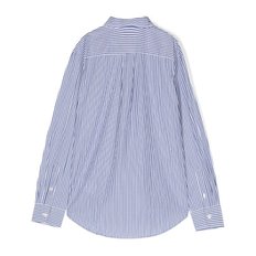 [해외배송] 랄프로렌 키즈 로고 스트라이프 셔츠 323862260 002 NAVY/WHITE