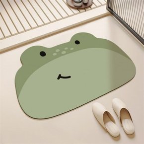 동물 캐릭터 규조토 욕실매트 미끄럼방지 발매트