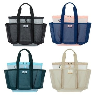 아레나 포켓메쉬가방  A5AC1AB19 ( GRN,BLK,BEG,NVY  )