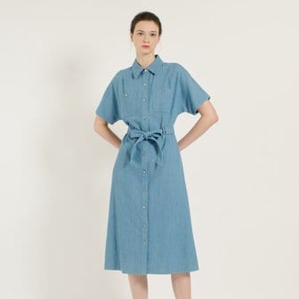 BCBG [여주점] H라인 데님원피스 B5B5O642