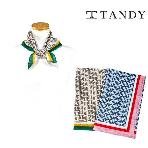 TANDY 밀로라인 손수건 스카프